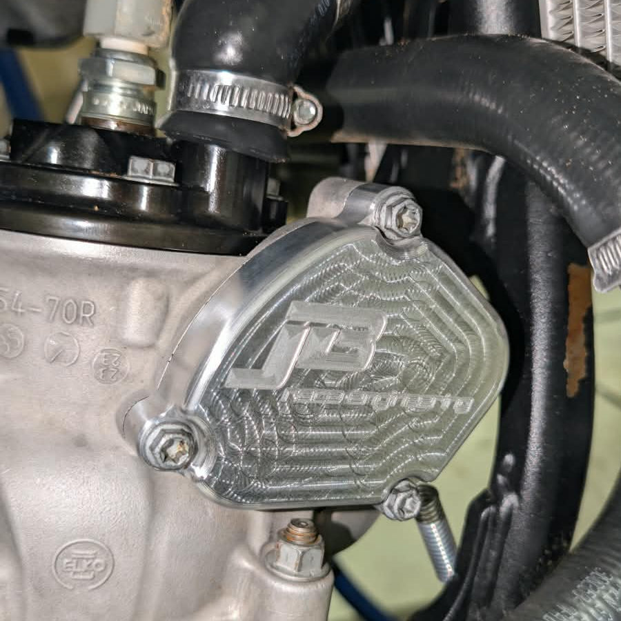 125 / 150 TBI Powervalve Cover rechts Race