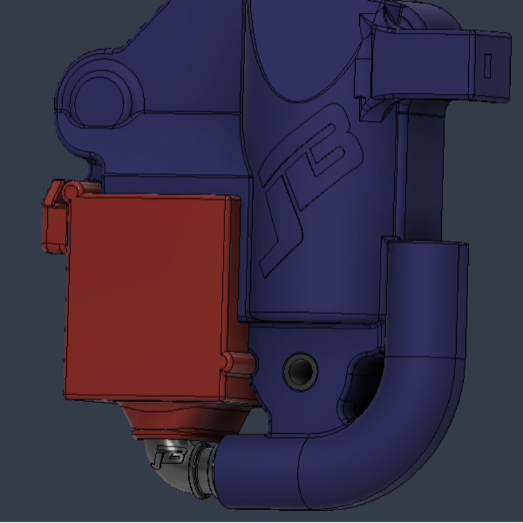 Powervalve Servo Cover mit Steckerschutz