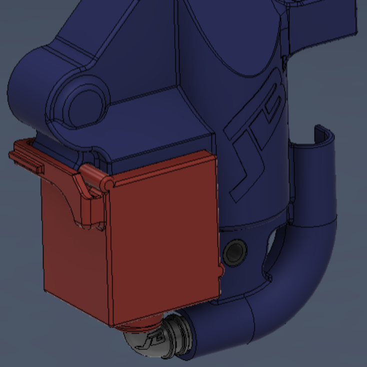 Powervalve Servo Cover mit Steckerschutz